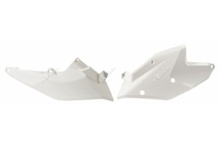 Plaques latérales RACETECH blanc