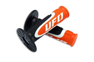 Revêtements UFO Axiom noir/orange/blanc