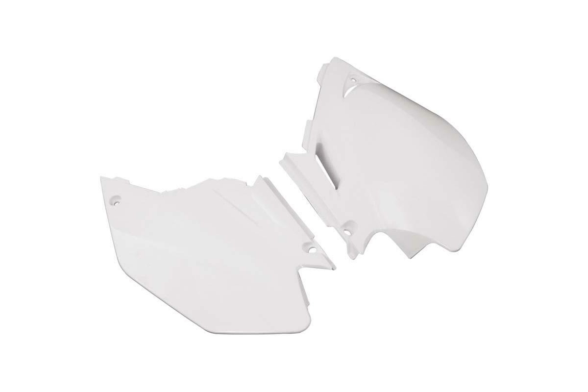 Plaques latérales RACETECH blanc