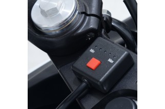 Poignées chauffantes R&G RACING interrupteur guidon 22mm Clip-on