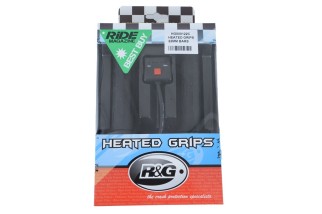 Poignées chauffantes R&G RACING interrupteur guidon 22mm Clip-on