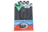 Poignées chauffantes R&G RACING interrupteur guidon 22mm Clip-on