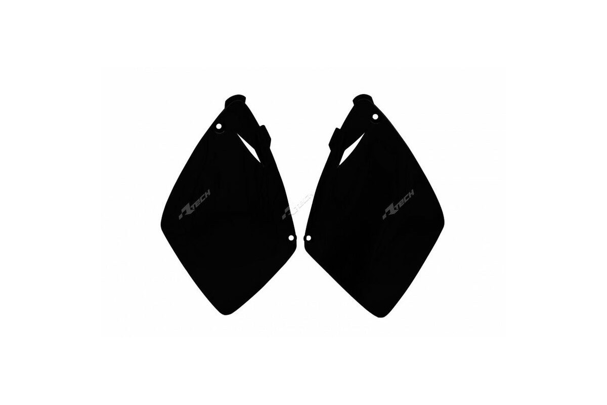 Plaques latérales RACETECH noir KTM