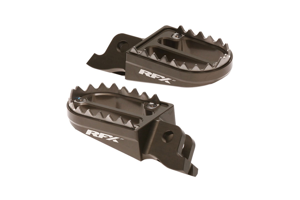 Repose-pieds RFX Pro Series (Anodisé dur) - Kawasaki KXF250/450