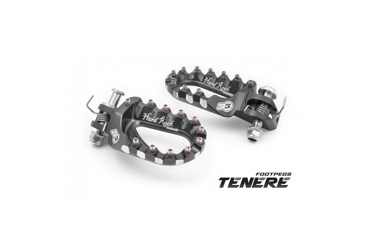 Reposes pieds S3 Hard Rock - Yamaha Ténéré 700