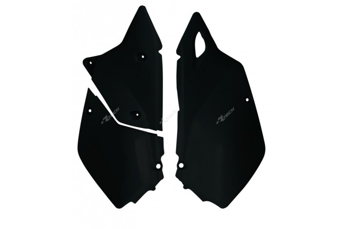 Plaques latérales RACETECH noir