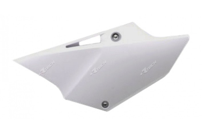 Plaques latérales RACETECH restylé blanc