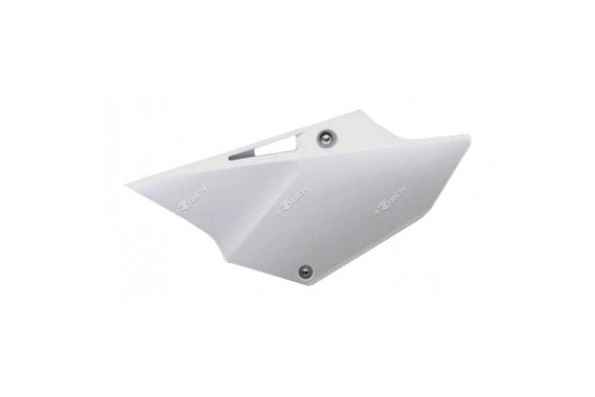 Plaques latérales RACETECH restylé blanc