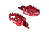 Repose-pieds en aluminium CNC trial RFX Pro (Rouge) universel - Gas Gas/Beta/Sherco/Montesa