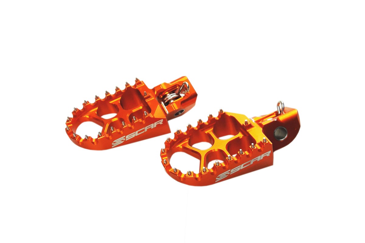 Repose-pieds SCAR Evo orange