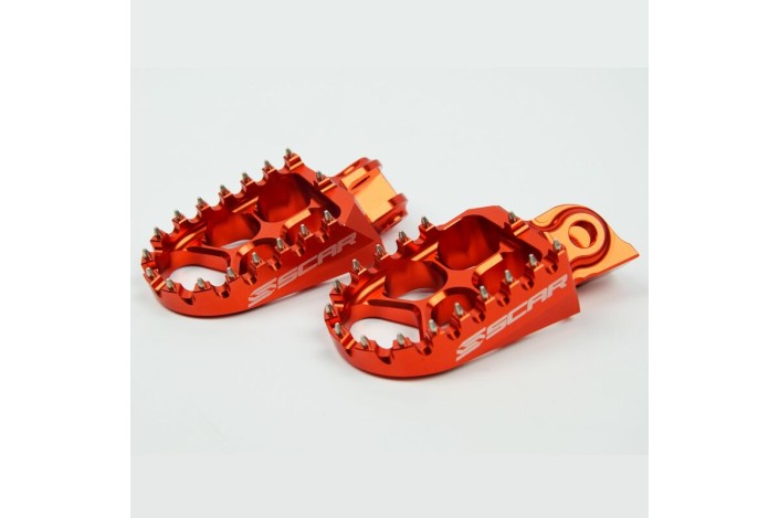 Repose-pieds SCAR Evo orange