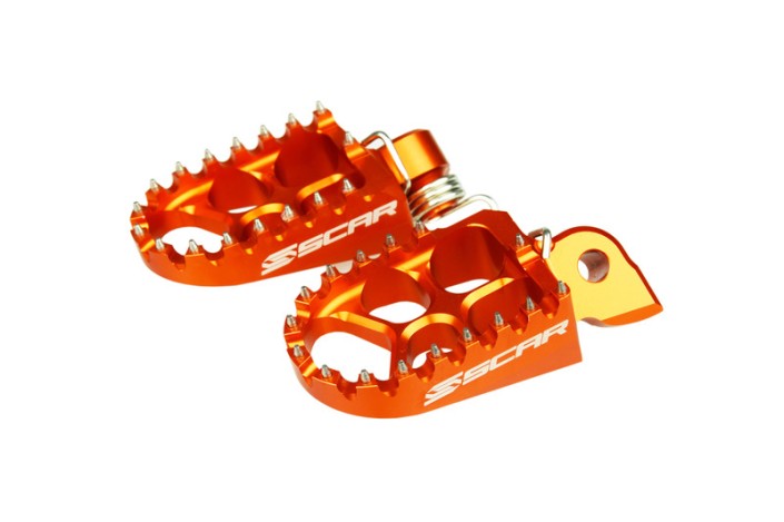 Repose-pieds SCAR Evo orange