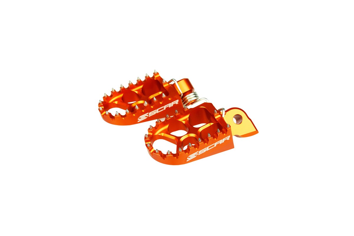 Repose-pieds SCAR Evo orange