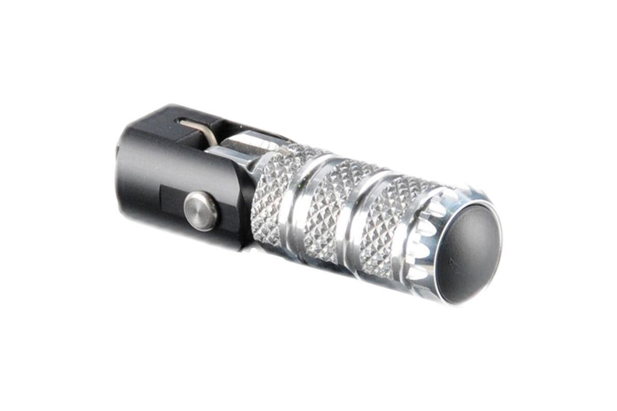 Repose pied repliable LIGHTECH argent + vis M8x20 à l'unité