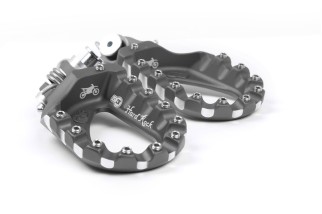Repose-pieds S3 Hard Rock Enduro aluminium titane