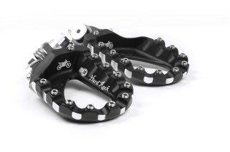 Repose-pieds S3 Hard Rock Enduro aluminium noir