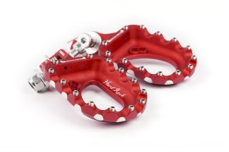 Repose-pieds S3 Hard Rock aluminium rouge