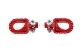 Repose-pieds S3 Hard Rock aluminium rouge