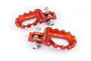 Repose-pieds S3 Hard Rock aluminium orange