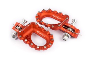 Repose-pieds S3 Hard Rock aluminium orange