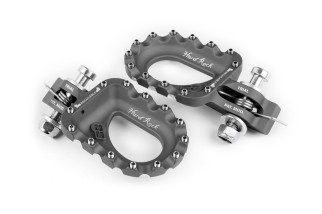 Repose-pieds S3 Hard Rock aluminium titane