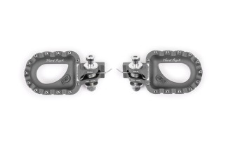 Repose-pieds S3 Hard Rock aluminium titane