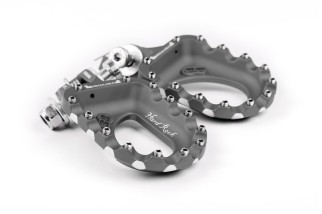 Repose-pieds S3 Hard Rock aluminium titane