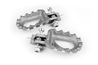 Repose-pieds S3 Hard Rock aluminium argent