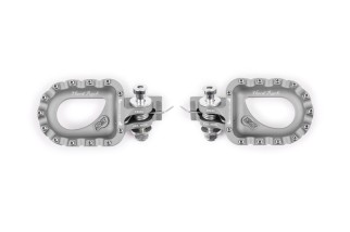 Repose-pieds S3 Hard Rock aluminium argent