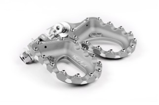 Repose-pieds S3 Hard Rock aluminium argent