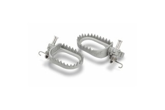 Repose-pieds S3 Punk argent