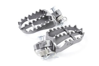 Repose-pieds S3 Hard Rock Enduro acier titane