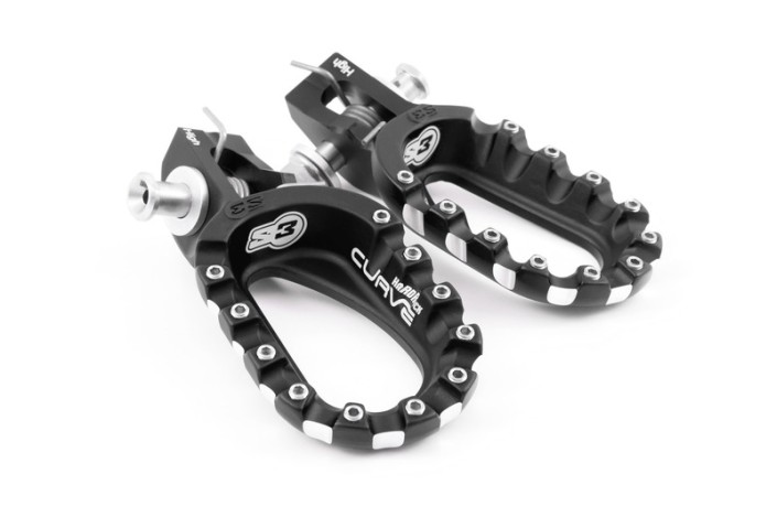 Repose-pieds S3 Curve Low noir KTM/Husqvarna
