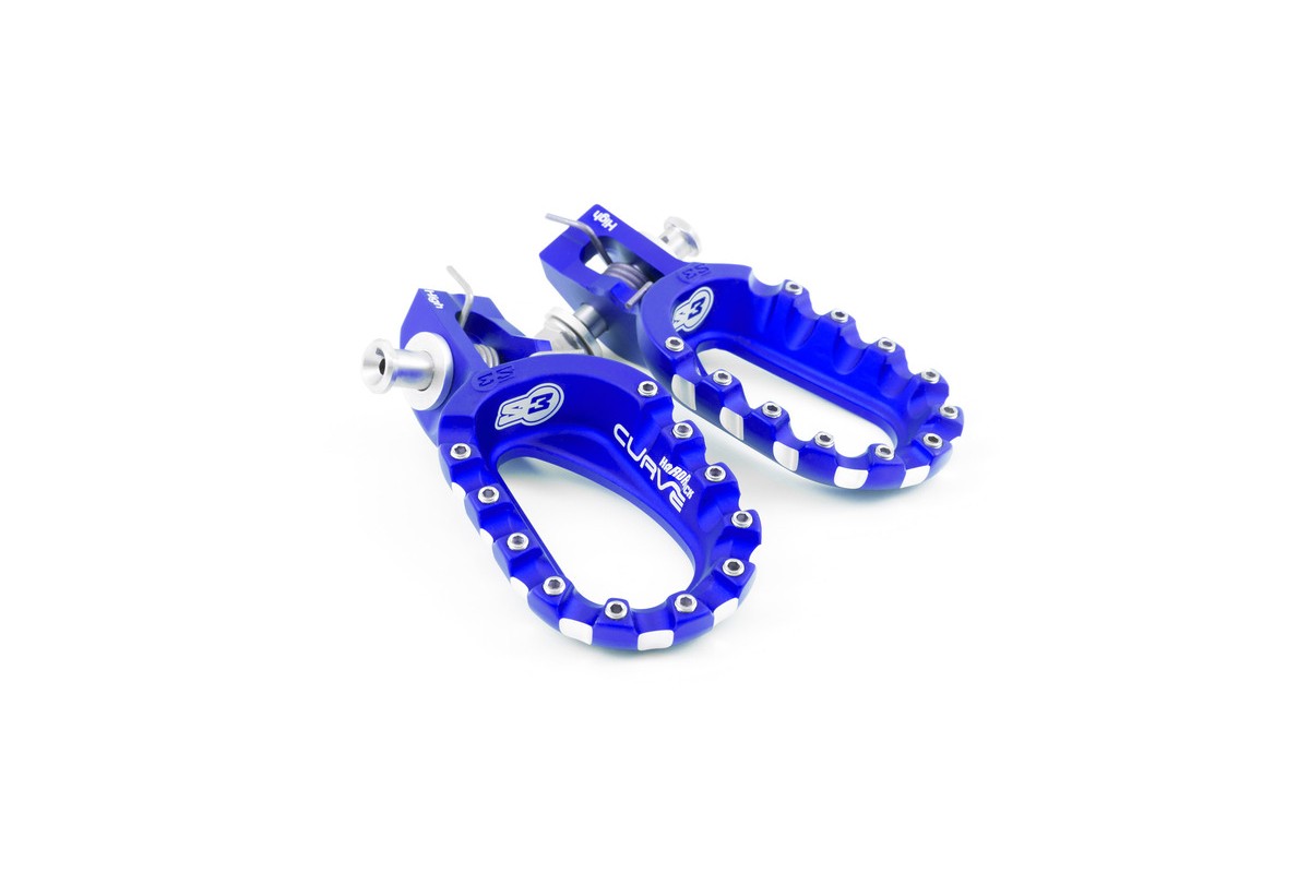 Repose-pieds S3 Curve High bleu KTM/Husqvarna