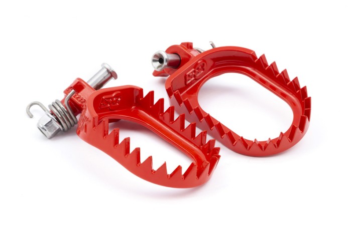 Repose-pied S3 Punk acier rouge KTM/Husqvarna