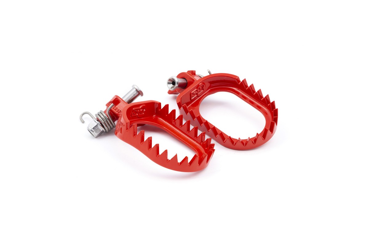 Repose-pied S3 Punk acier rouge KTM/Husqvarna
