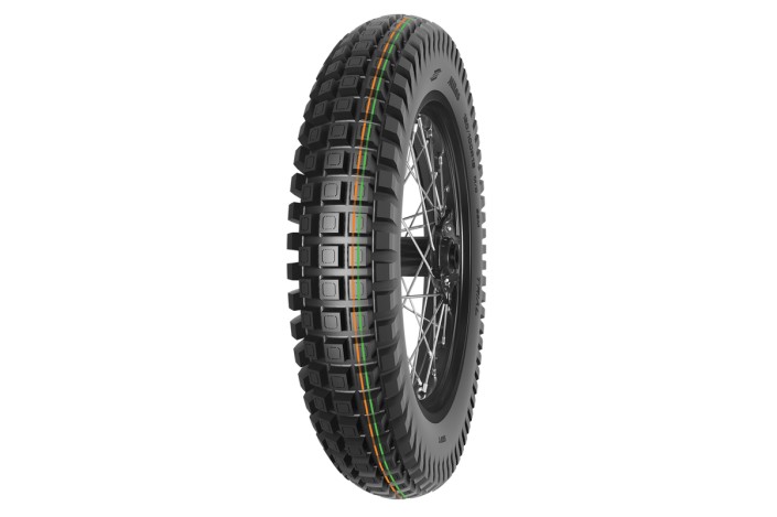 Pneu MITAS TRIAL X-PRO 120/100R18 68M TL/TT SUPER SOFT ORANGE GREEN