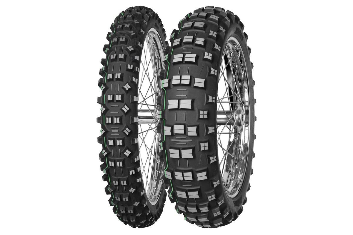 Pneu MITAS TERRA FORCE-EF 120/90-18 65R TT SUPER LIGHT GREEN