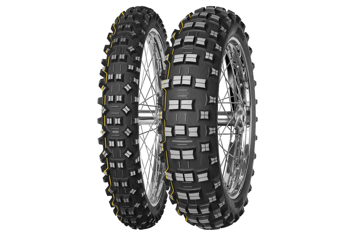 Pneu MITAS TERRA FORCE-EF 120/90-18 65R TT SUPER YELLOW