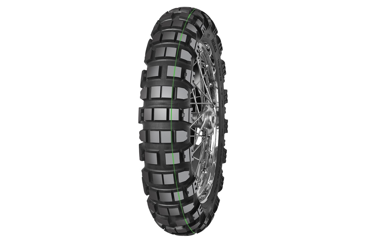Pneu MITAS END TRAIL-RALLY PRO 140/80 B 18 70R TT M+S SUPER LIGHT GREEN