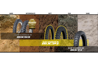 Pneu DUNLOP GEOMAX MX53 F 60/100-10 M/C NHS 33J TT