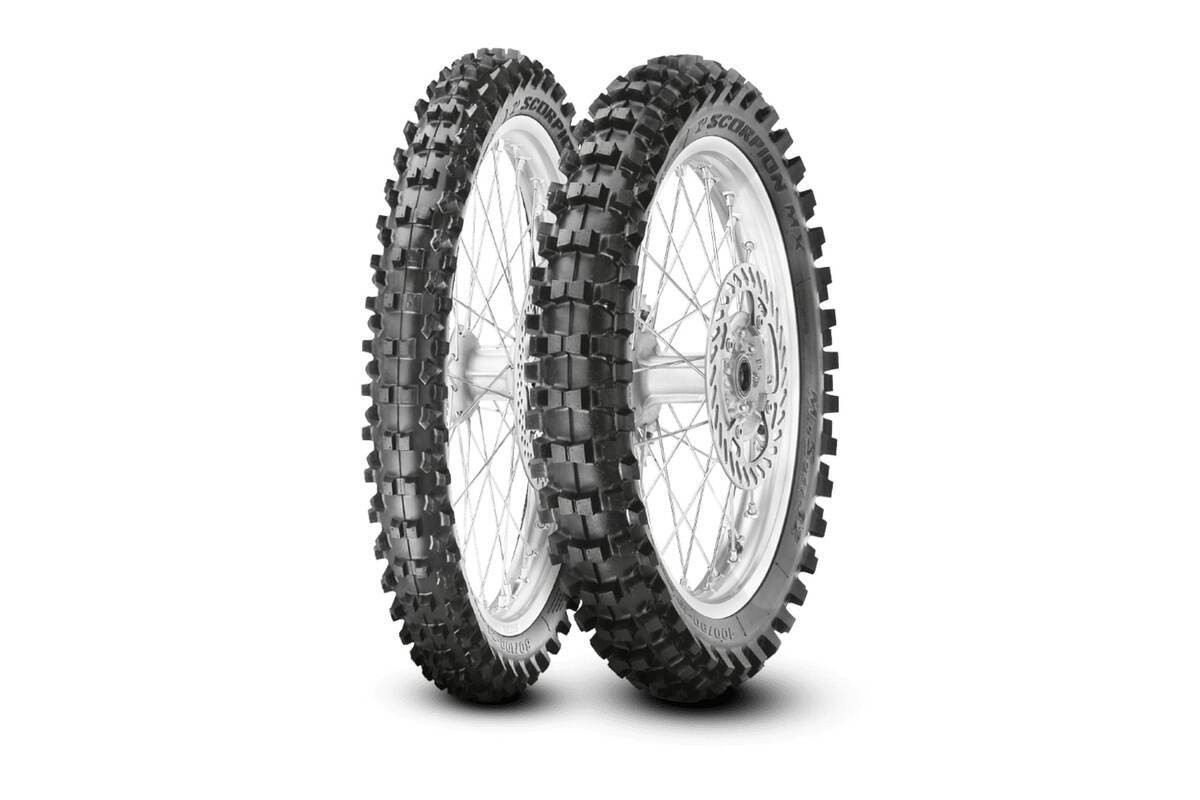 Pneu PIRELLI SCORPION MX32 MID HARD 110/90-19 NHS 62M TT