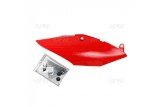 Plaques latérales mono-silencieux UFO rouge