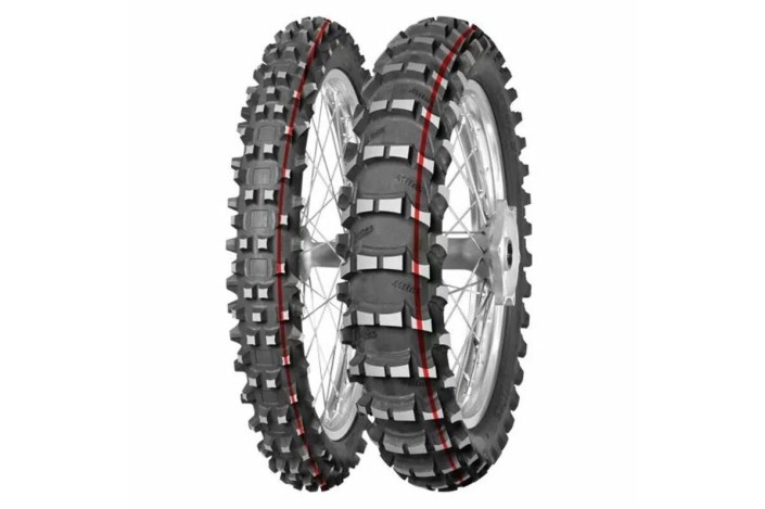 Pneu MITAS TERRA FORCE-MX SAND 80/100-21 NHS 51M TT SAND RED RED