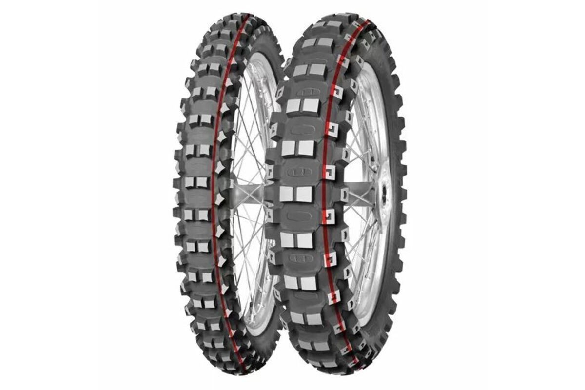 Pneu MITAS TERRA FORCE-MX MH 90/90-14 NHS 46M TT PIT CROSS RED