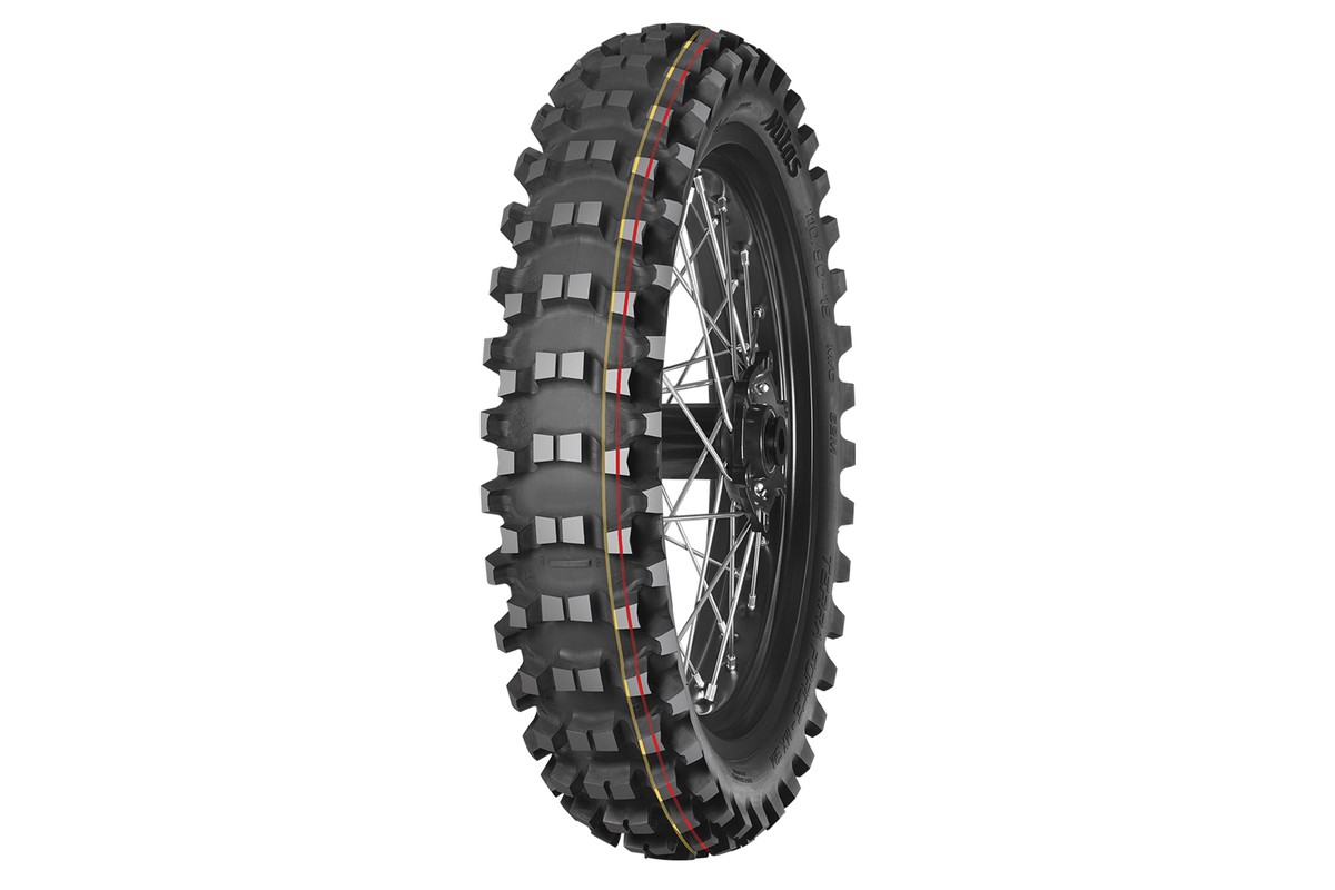 Pneu MITAS TERRA FORCE-MX SM 90/100-14 49M TT SOFT MEDIUM TERRAIN RED YELLOW NHS