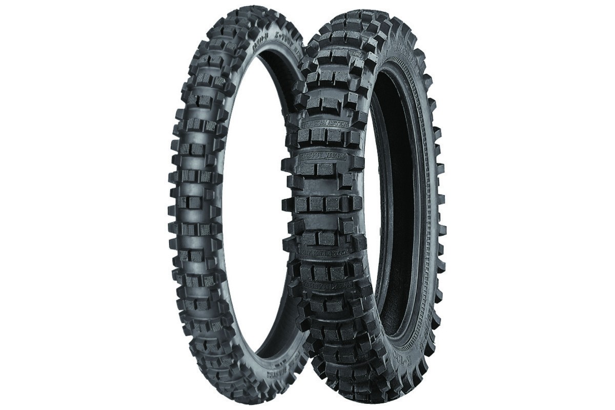 Train de pneus MX entrainement KENDA K760 Trakmaster 2 (Avant 80/100-21 + Arrière 120/100-18)