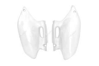 Plaques latérales RACETECH blanc