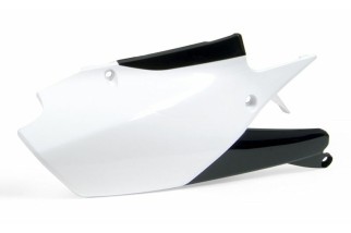 Plaques latérales RACETECH blanc/noir