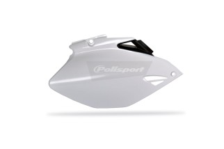 Plaques latérales POLISPORT - couleur origine noir/blanc